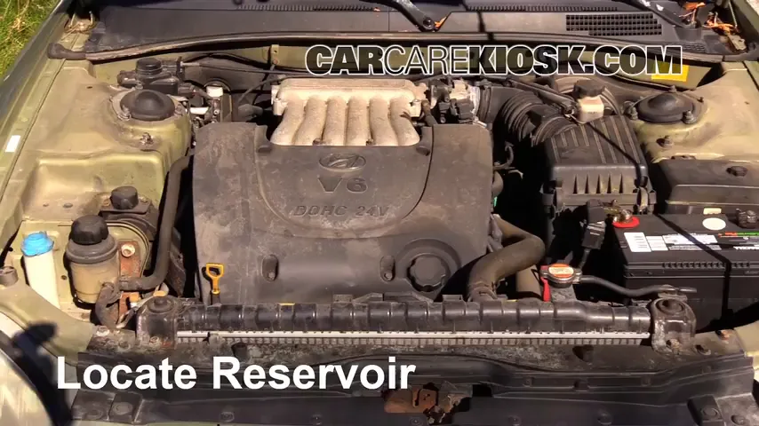 2000 Hyundai Sonata GLS 2.5L V6 Windshield Washer Fluid
